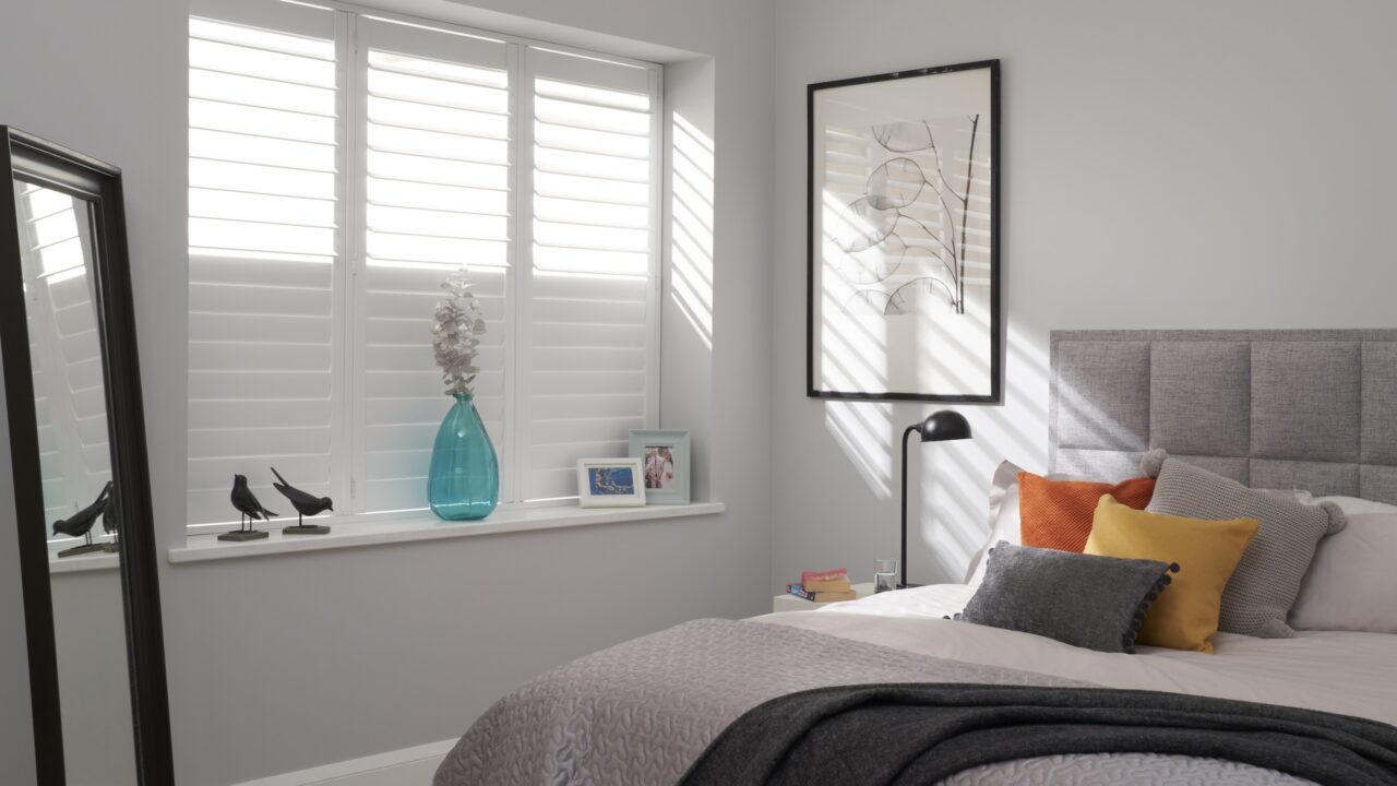 Bedroom shutters
